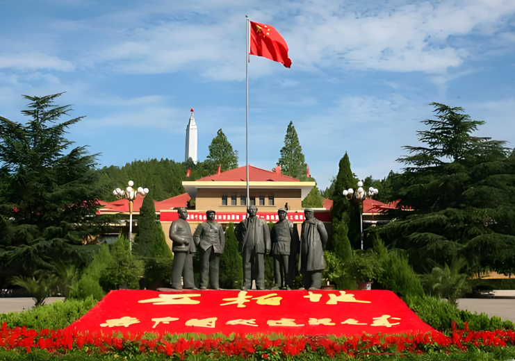 西柏坡红色教育基地,西柏坡干部培训