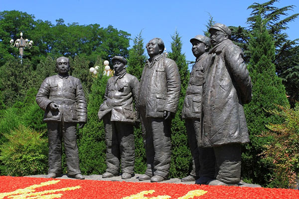 西柏坡红色教育基地,西柏坡党性教育