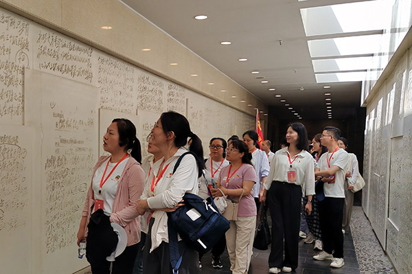 西柏坡红色教育基地,西柏坡红色教育