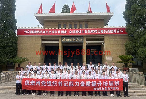 德宏州党组织书记能力素质提升培训班