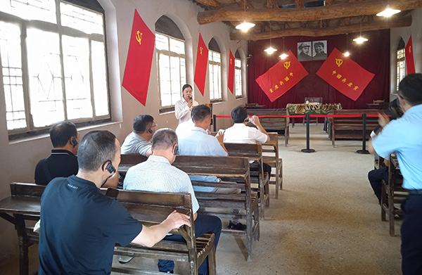 西柏坡红色教育基地,西柏坡党员干部培训