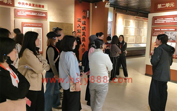 西柏坡红色教育基地,西柏坡红色教育