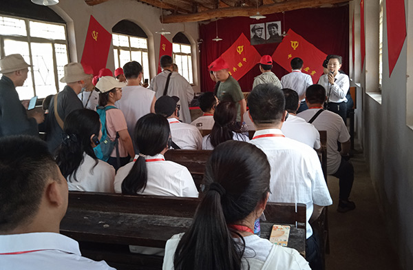 西柏坡红色教育基地,西柏坡红色教育